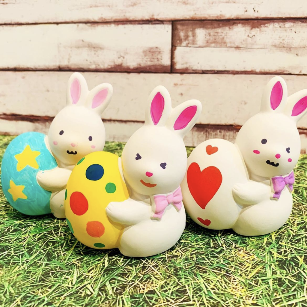 4月9日開催 Happy Easter☆2023 うさぎ貯金箱づくり | IC TREE